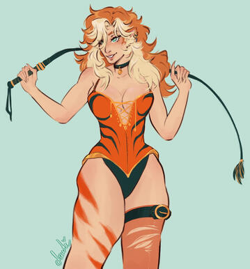 flat color ✦ half body