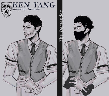 sketch ✦ half body