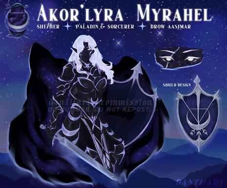 partial custom ✦ character sheet